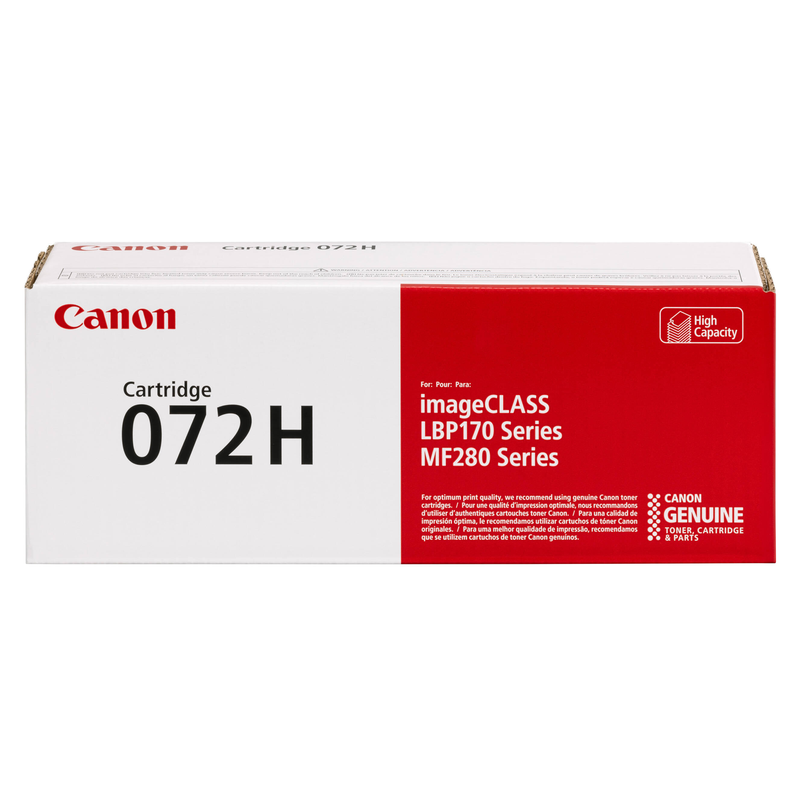 Canon 072H 5648C001 Original Black Toner Cartridge 4100 Pages