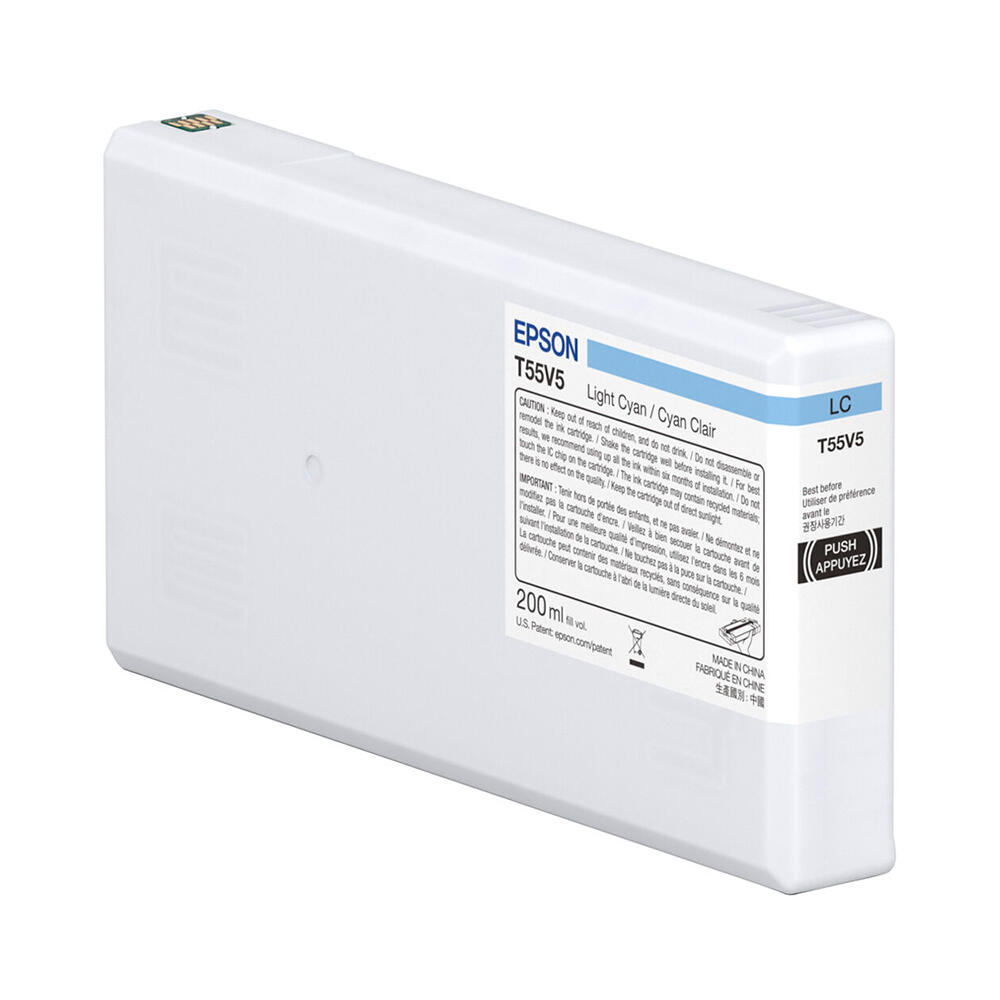 Epson T55V T55V500 Original UltraChrome PRO10 Light Cyan Ink Cartridge