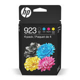 HP 923 4K0T0LN 4K0T1LN 4K0T2LN 4K0T3LN Original Ink Cartridge Combo BK/C/M/Y