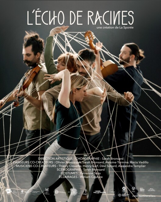 Sortir grandir l echo des racines affiche