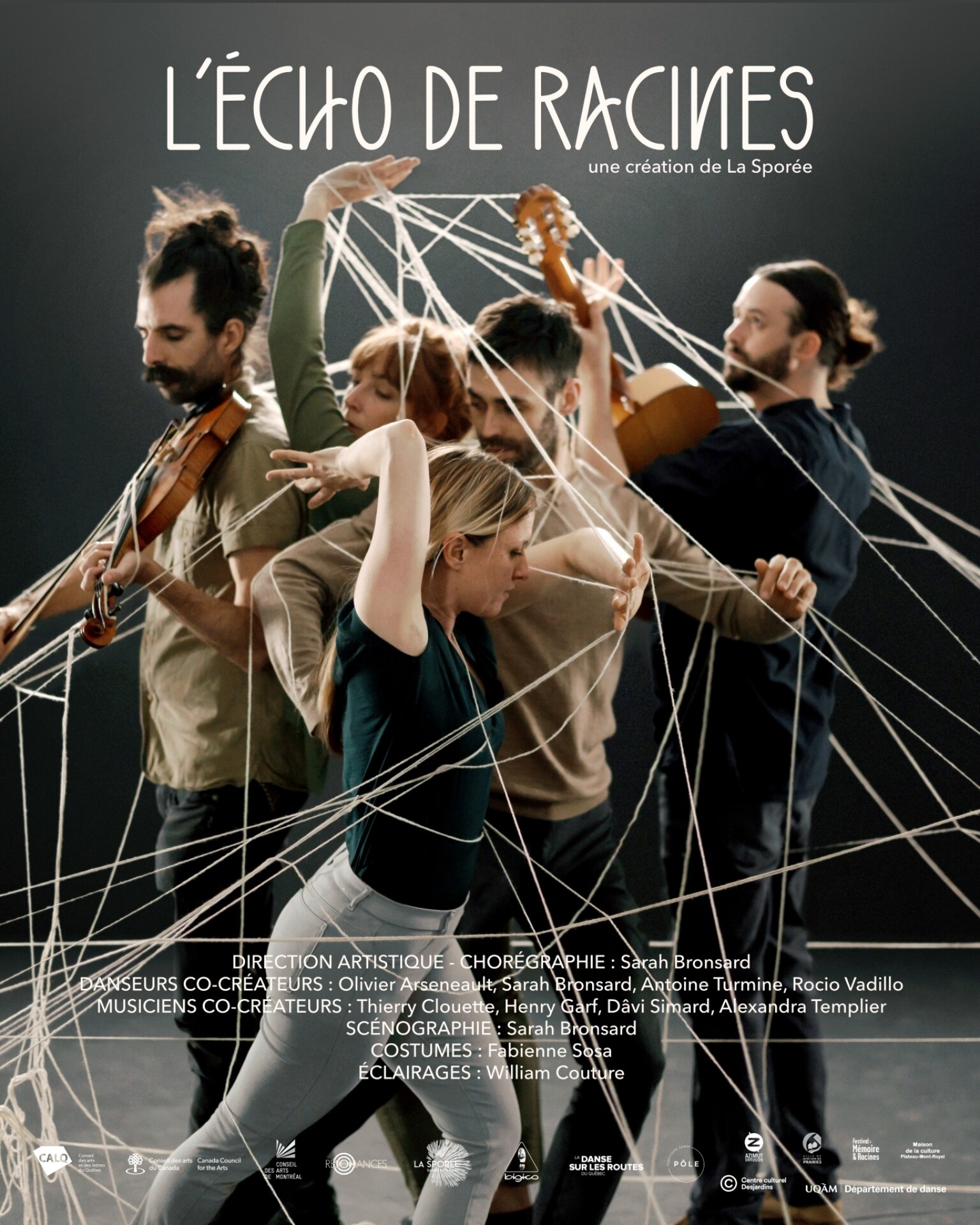 Sortir grandir l echo des racines affiche