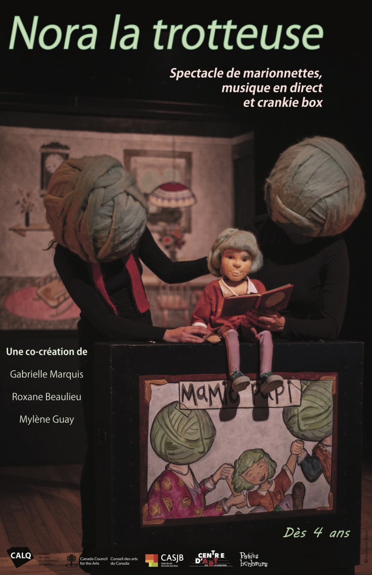 Sortir grandir nora la trotteuse affiche