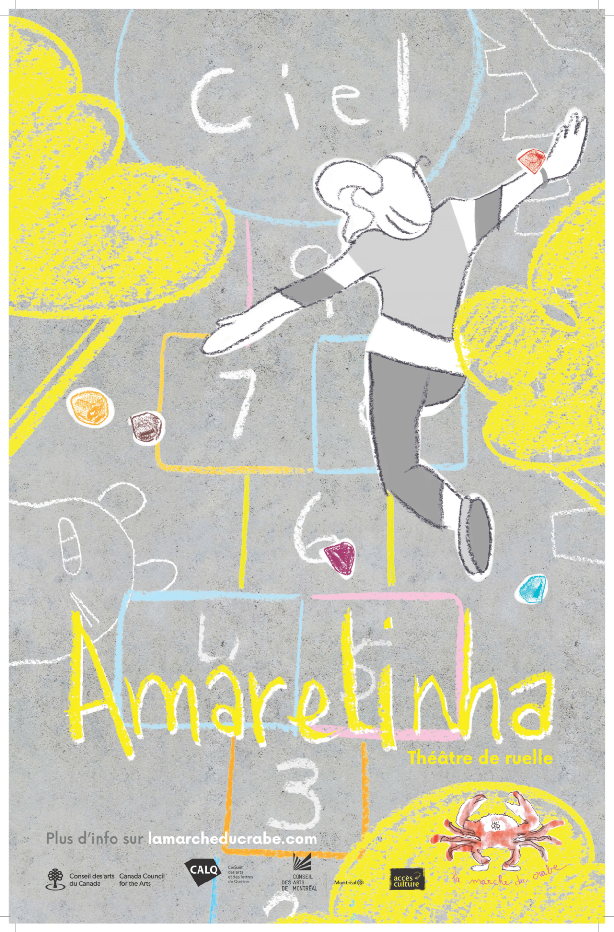 Affiche Amarelinha