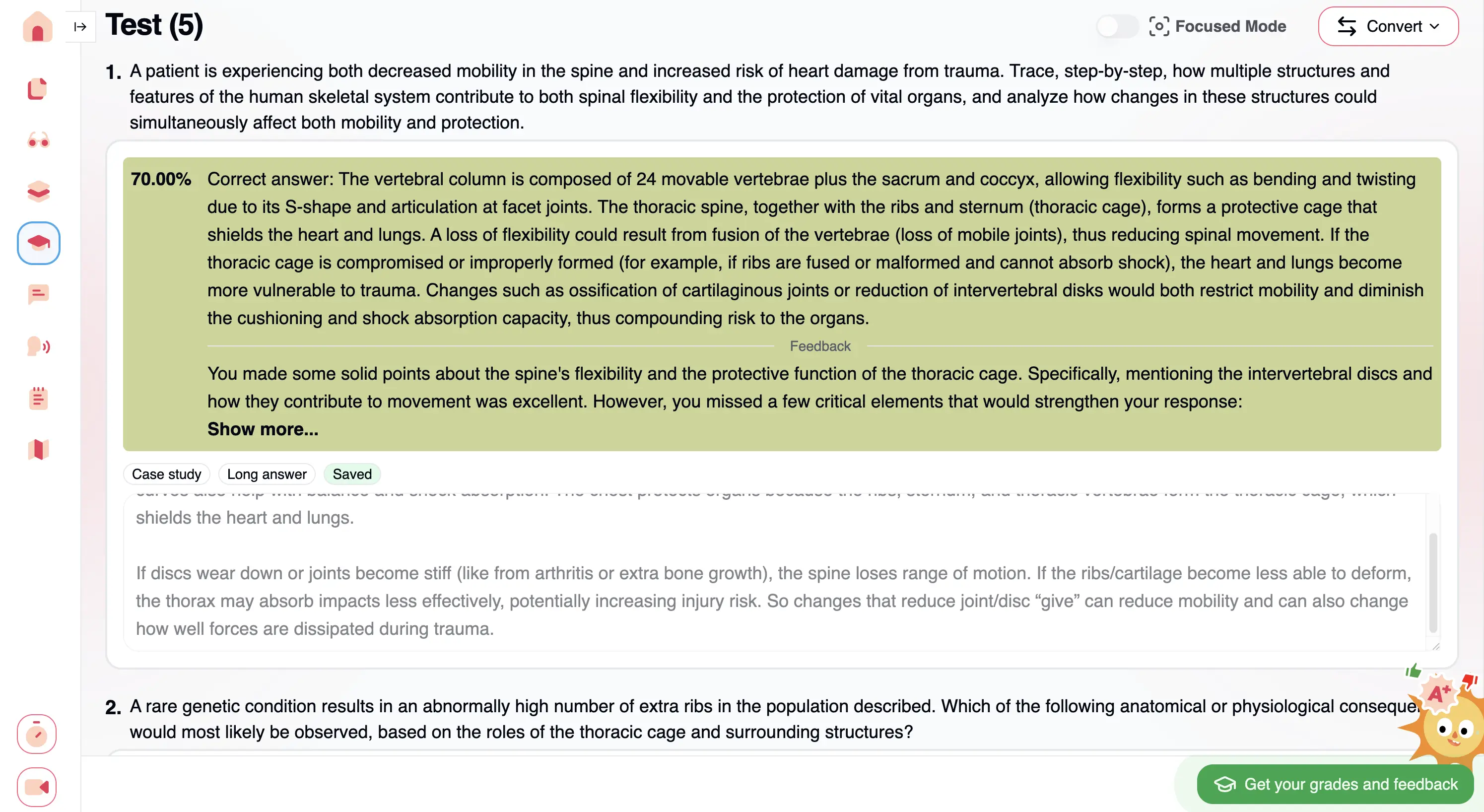 Tandral evaluation feadback illustration Alt text