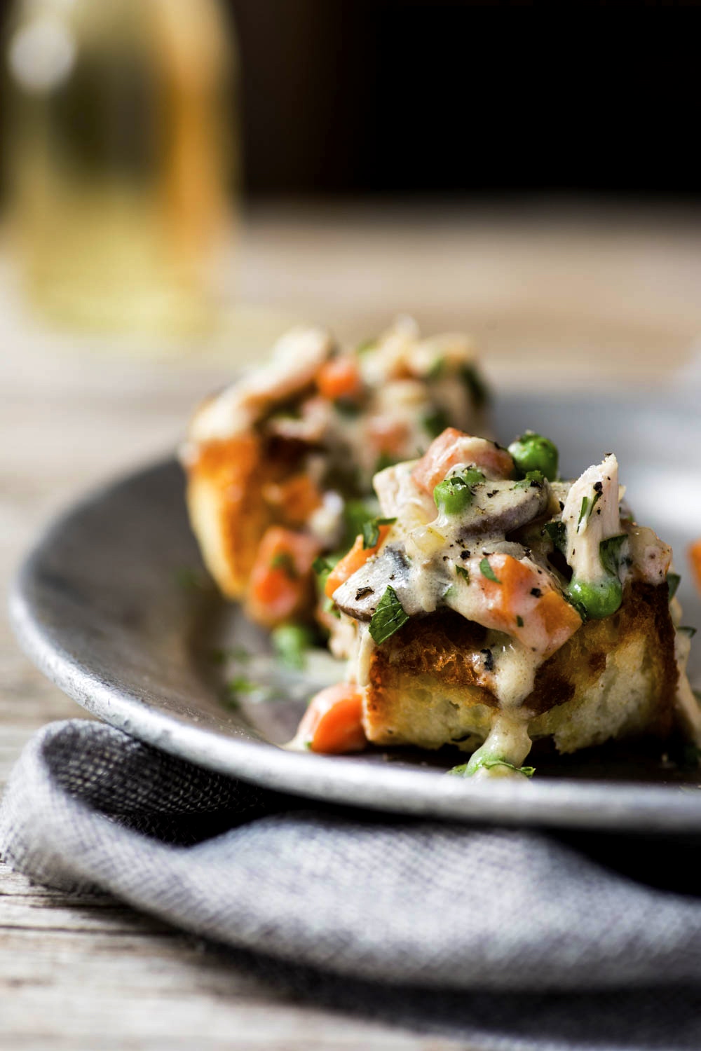 Recette Volauvent au poulet Glouton