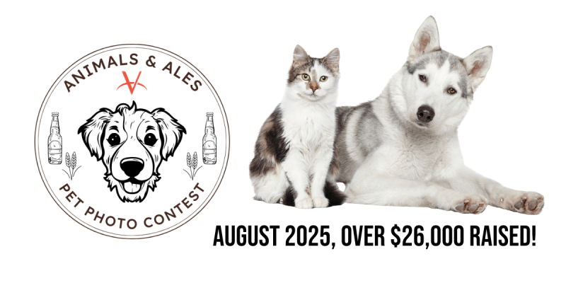 VWB raises over $26,000 for animals and communities in need through Animals & Ales Pet Photo Contest