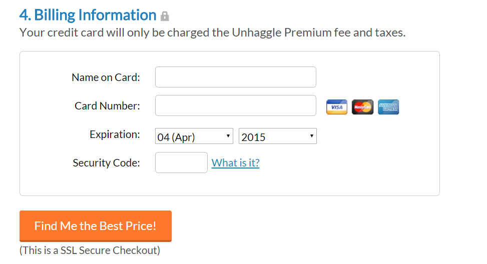 Billing Information