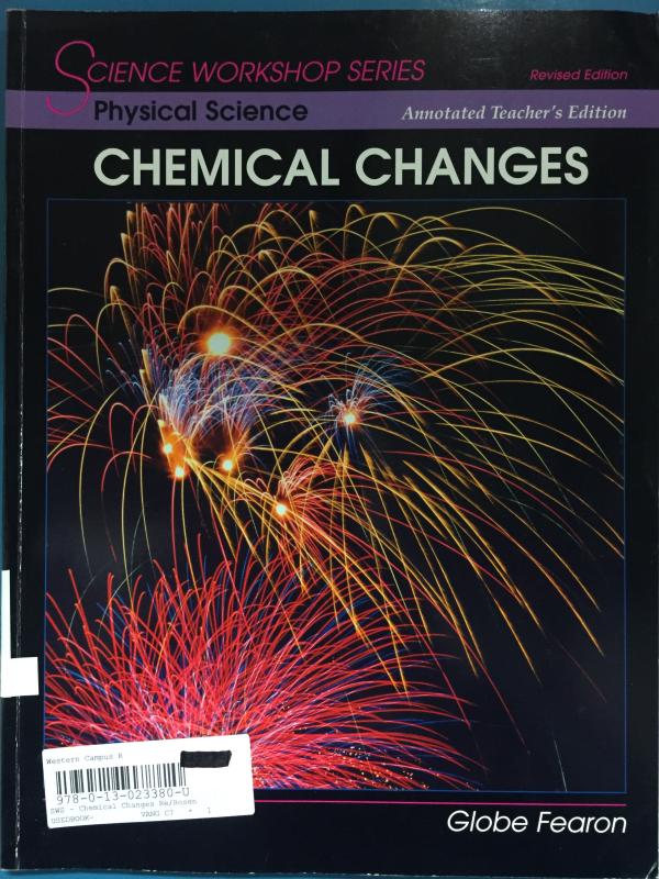 SWS - Chemical Changes Rev 2000 Ate