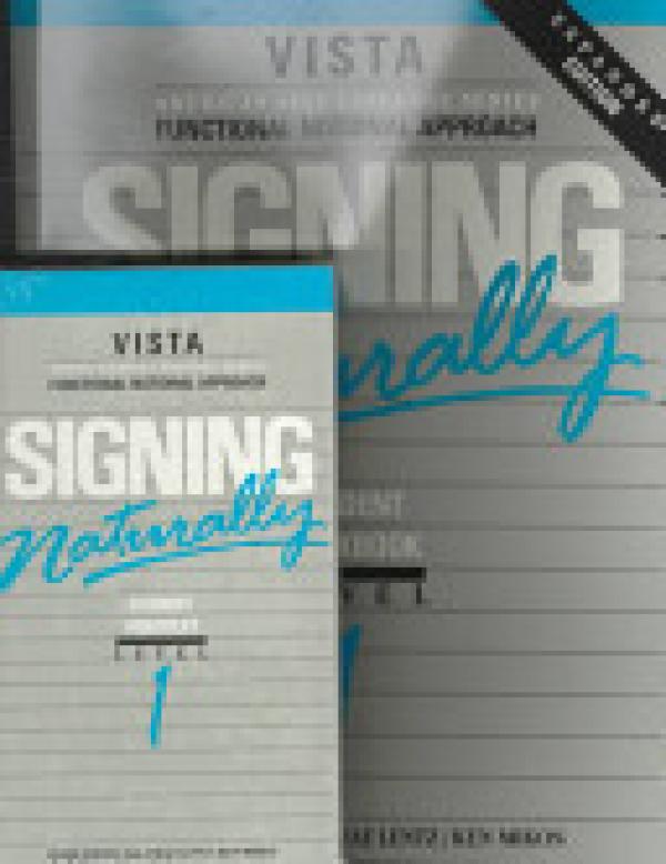 Vista Signing Naturally LVL 1 WKBKS + VI
