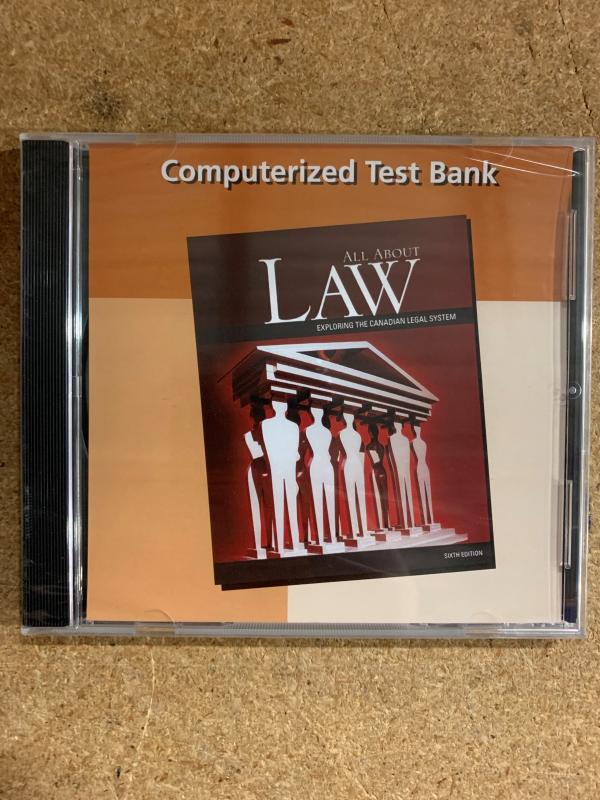 All About Law 6/E Computer Test Bank