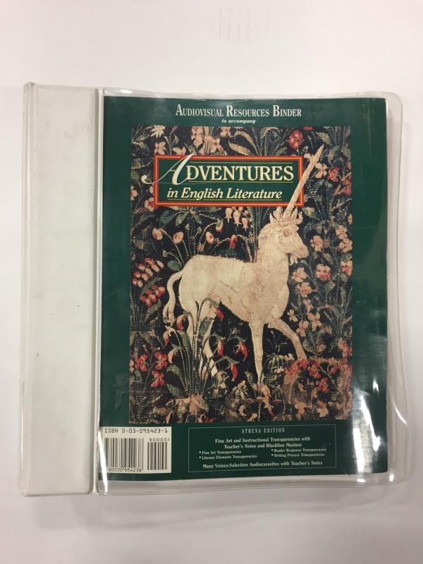Adventures in Eng. Lit. Athena Audio/Vis