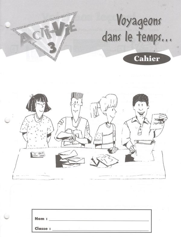 Acti-Vie Level 3 Time Capsule Workbook