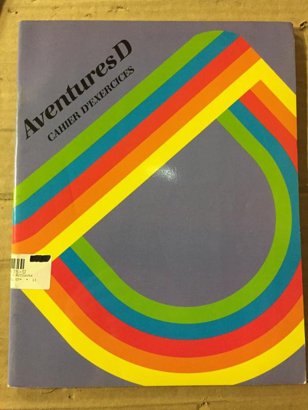 Aventures En Francais D Workbook