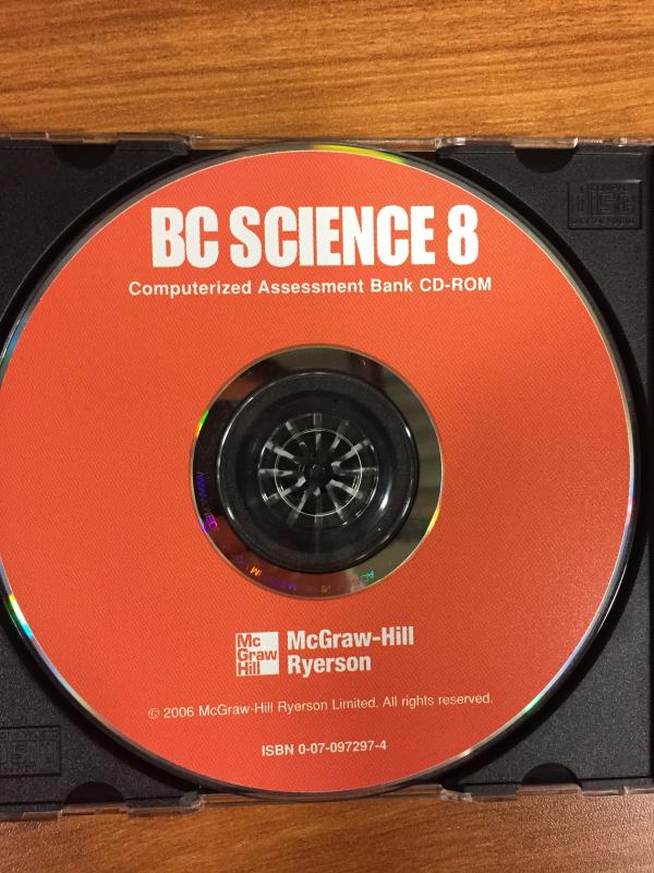 BC Science 8 Computer Assessment Bank