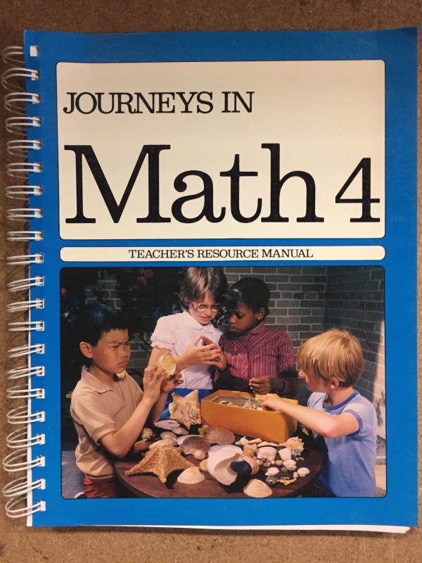 Journeys in Math 4 TRM