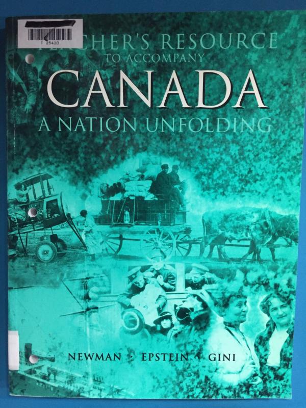 Canada: A Nation Unfolding TR