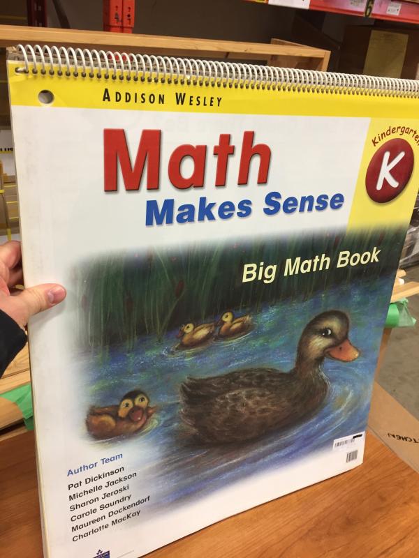 Math Makes Sense K Big Book National