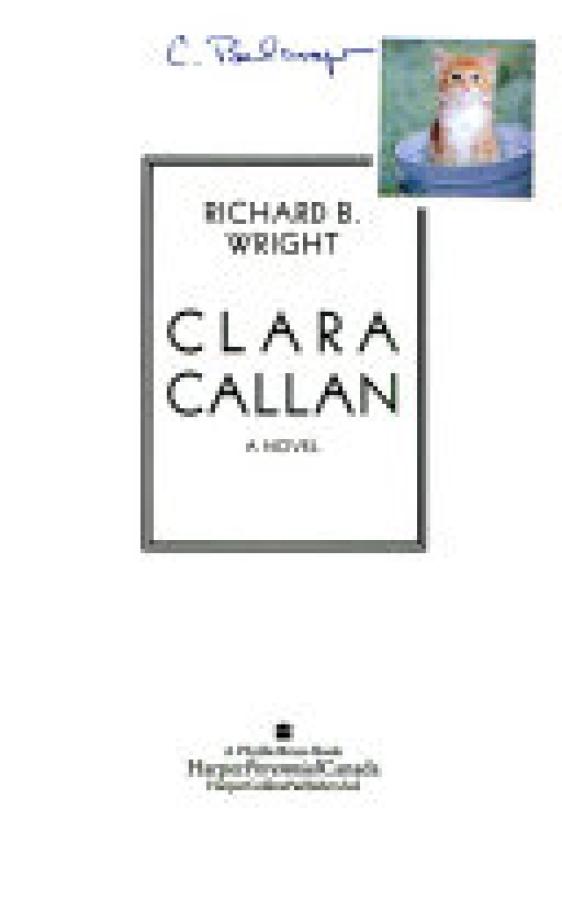 Clara Callan TPB