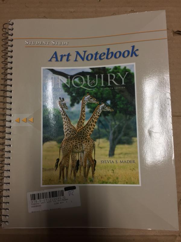 Inquiry into Life 11e Art Notebook