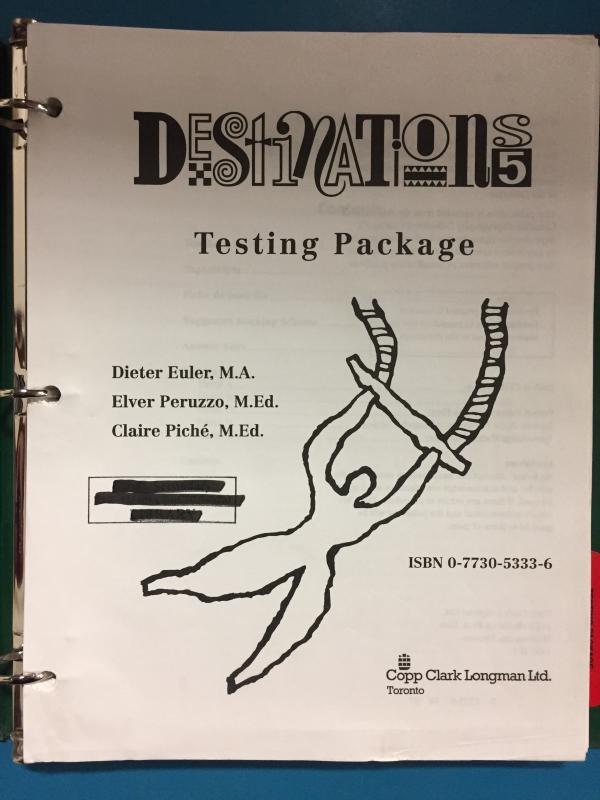 Destinations 5 Testing Package