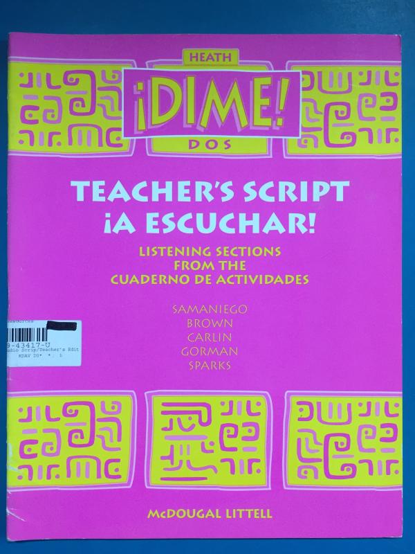 Dime DOS 1997 Audio Script