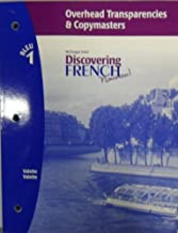 Discovering French 1 Bleu '04 Transparen
