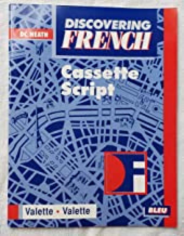 Discovering French 1 Bleu '93 Cassette S