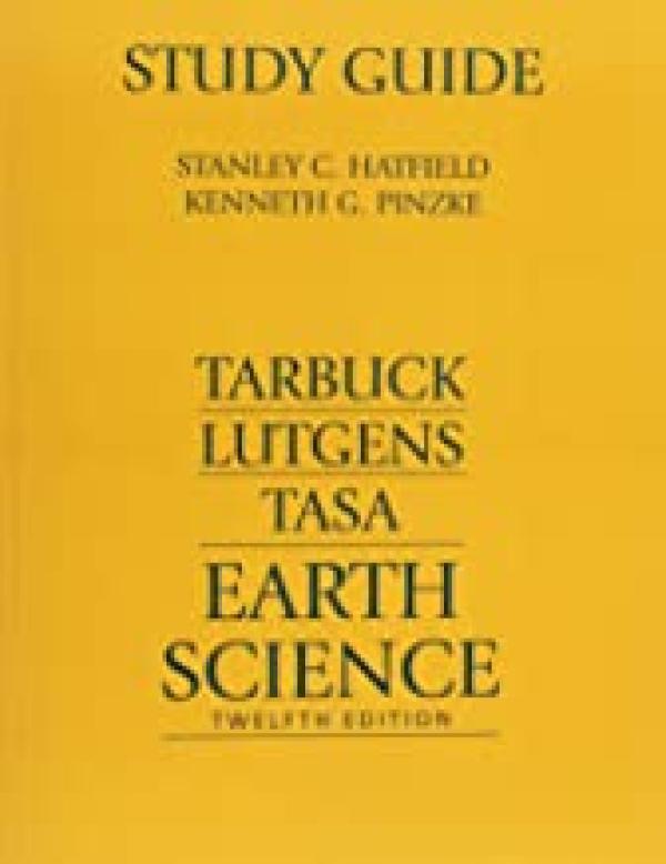 Earth Science 12/E Study Guide