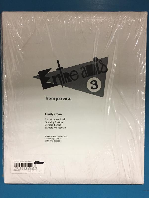 Entre Amis 3 Transparencies