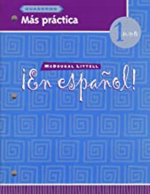 En Espanol! Level 1 Mas Practica WKBK