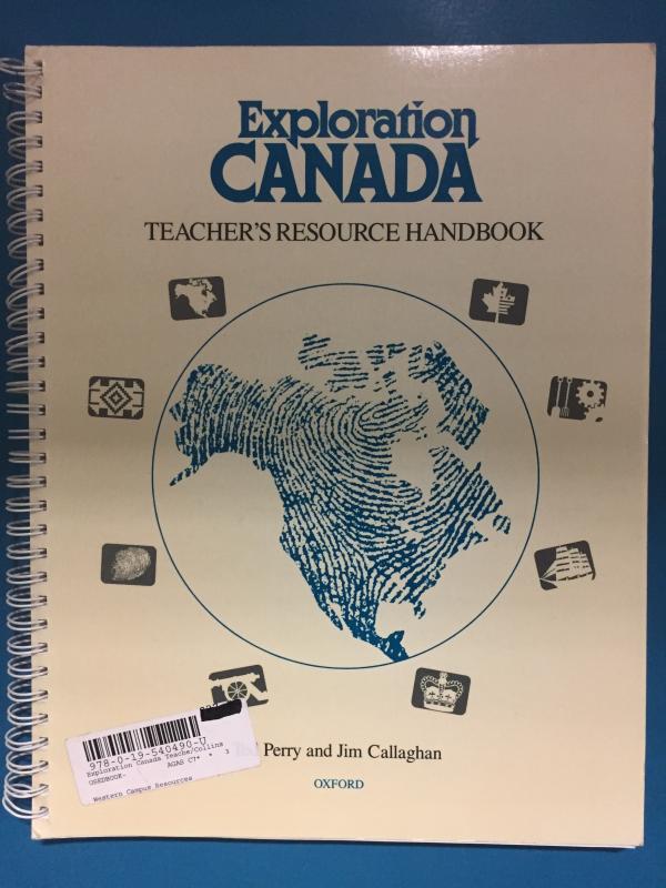 Exploration Canada Teacher's Resource Ha