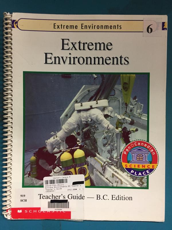 Extreme Environments BC Teacher's Guide