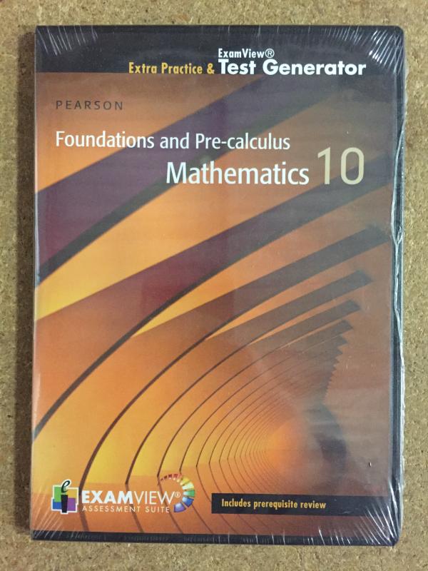 Foundations & Precalc Math 10 WNCP TSTBK