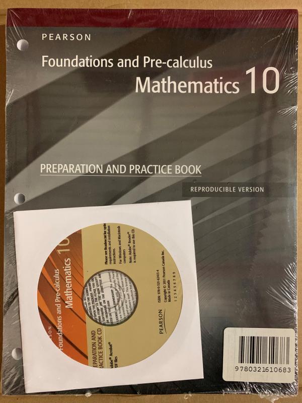 Foundations & Precalc Math10 WNCP WB BLM
