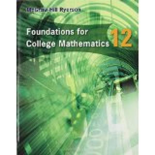 Foundations for College Mathematics 12