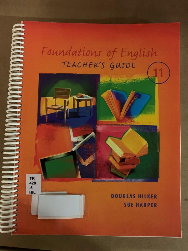 Foundations of English 11 Te Ontario