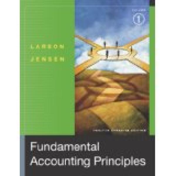 Fundamental Accounting Principles, Vol 1