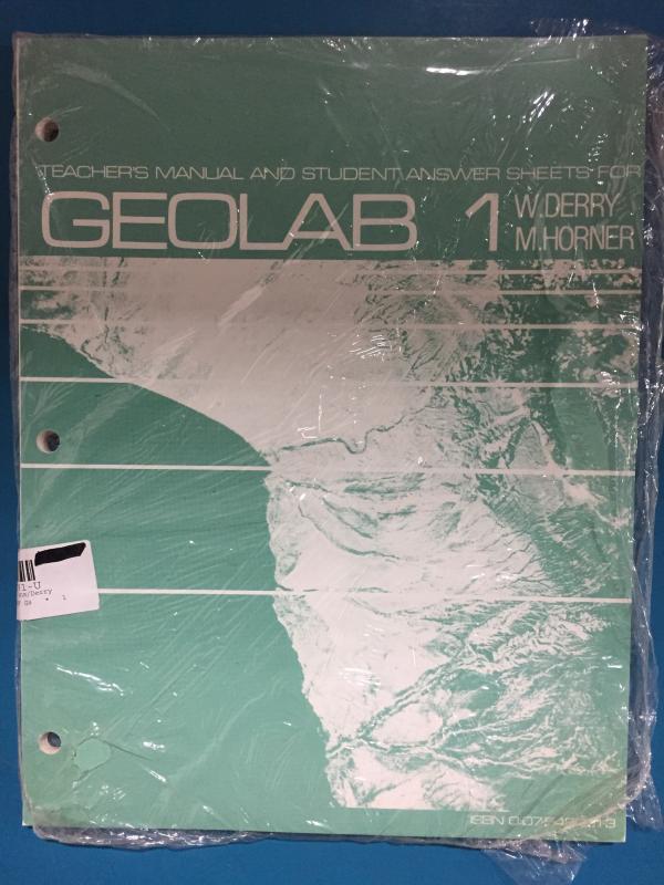 Geolab 1 TM & Student Answer Sheets