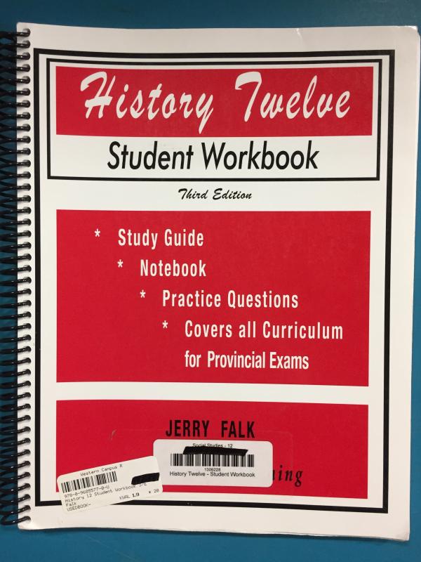 History 12 Student Workbook 3/E