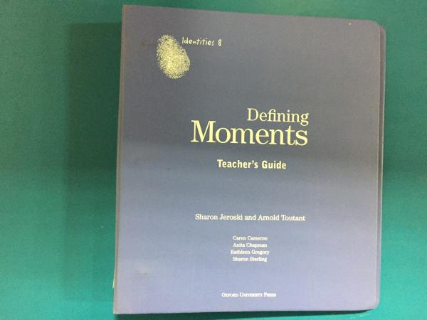 Identities 8: Defining Moments TRB