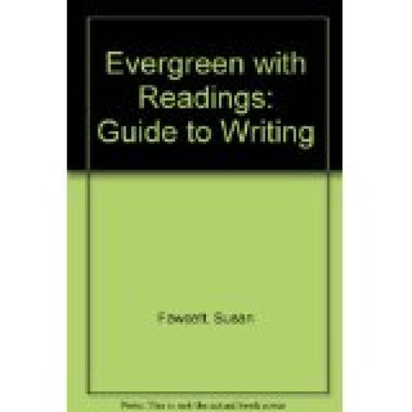 Evergreen: A Guide to Writing 6/E (Soft)
