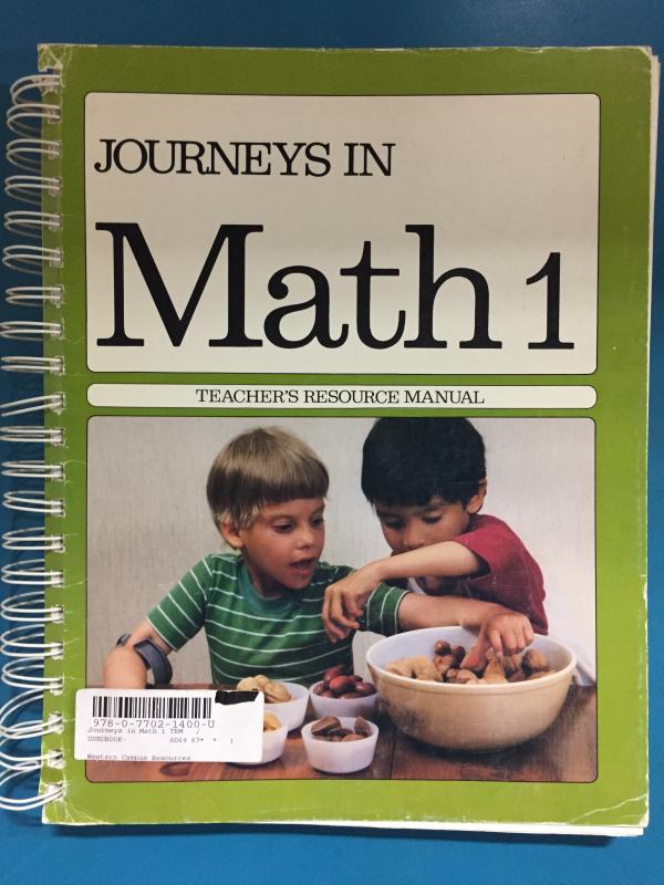 Journeys in Math 1 TRM