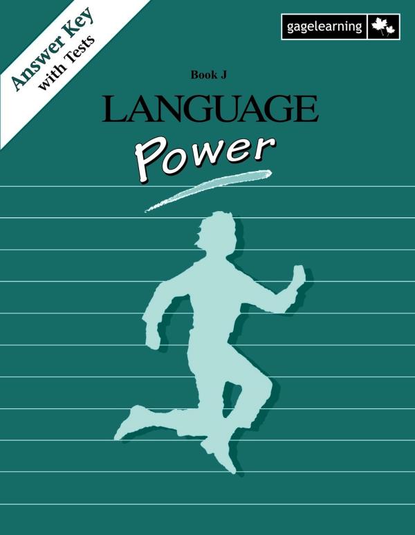 Language Power (J) Answer Key
