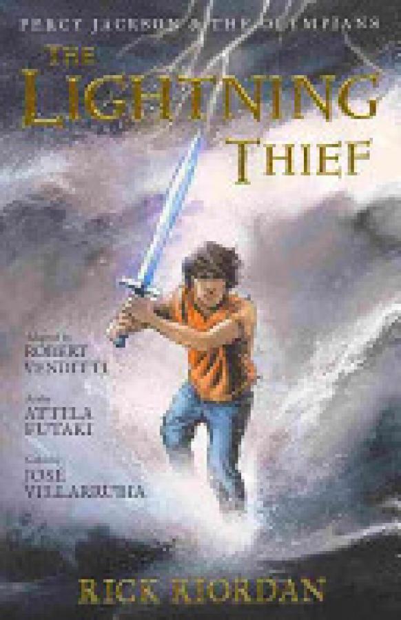 Lightning Thief Graphic Novel Percy Jack