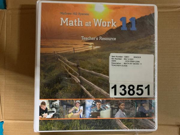 Math at Work 11 Teacher's Resource