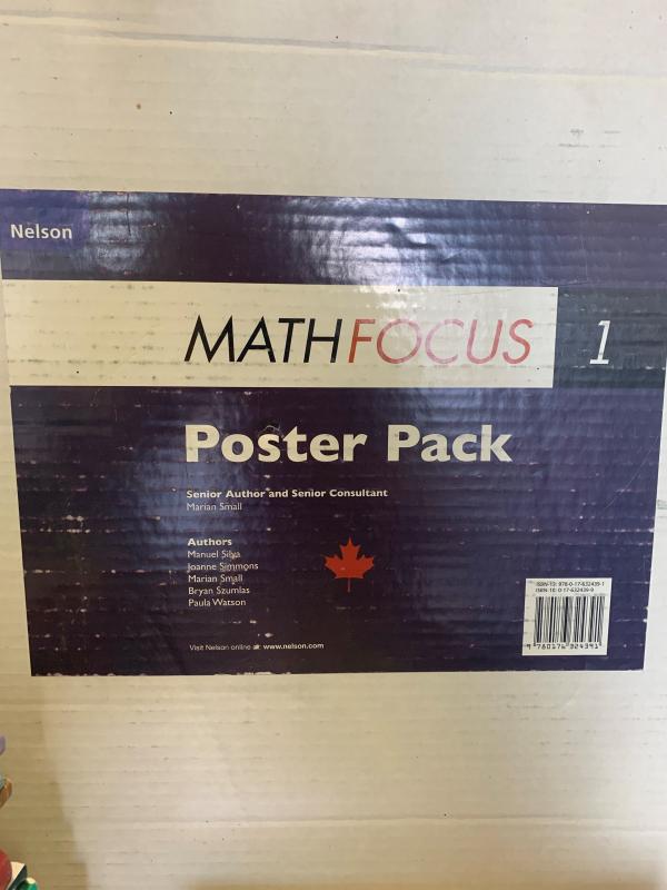 Math Focus 1 Poster Pack