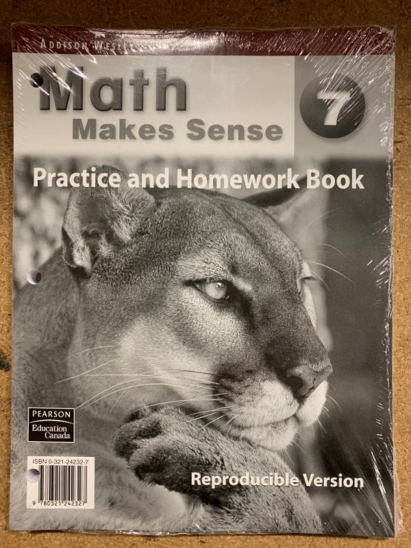 Math Makes Sense 7 Ontario Prac & HW BLM