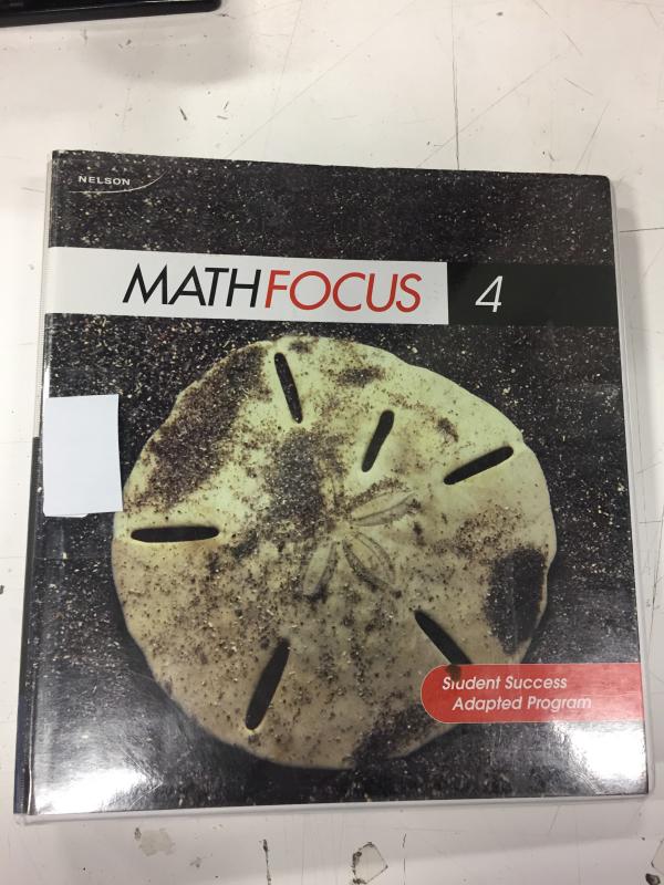 Math Focus 4 STD Success Adt. Prog. BLM