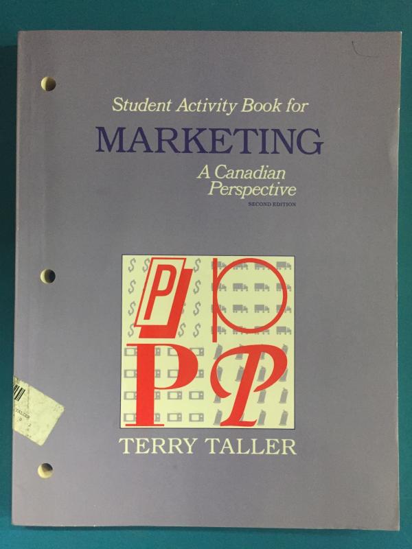 Marketing a Canadian Perspective Workboo