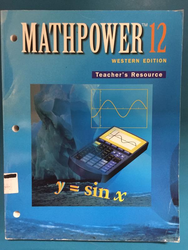 Math Power 12 Wce TR